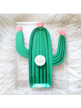 Meri Meri Cactus Shaped 8 piece Party Plates